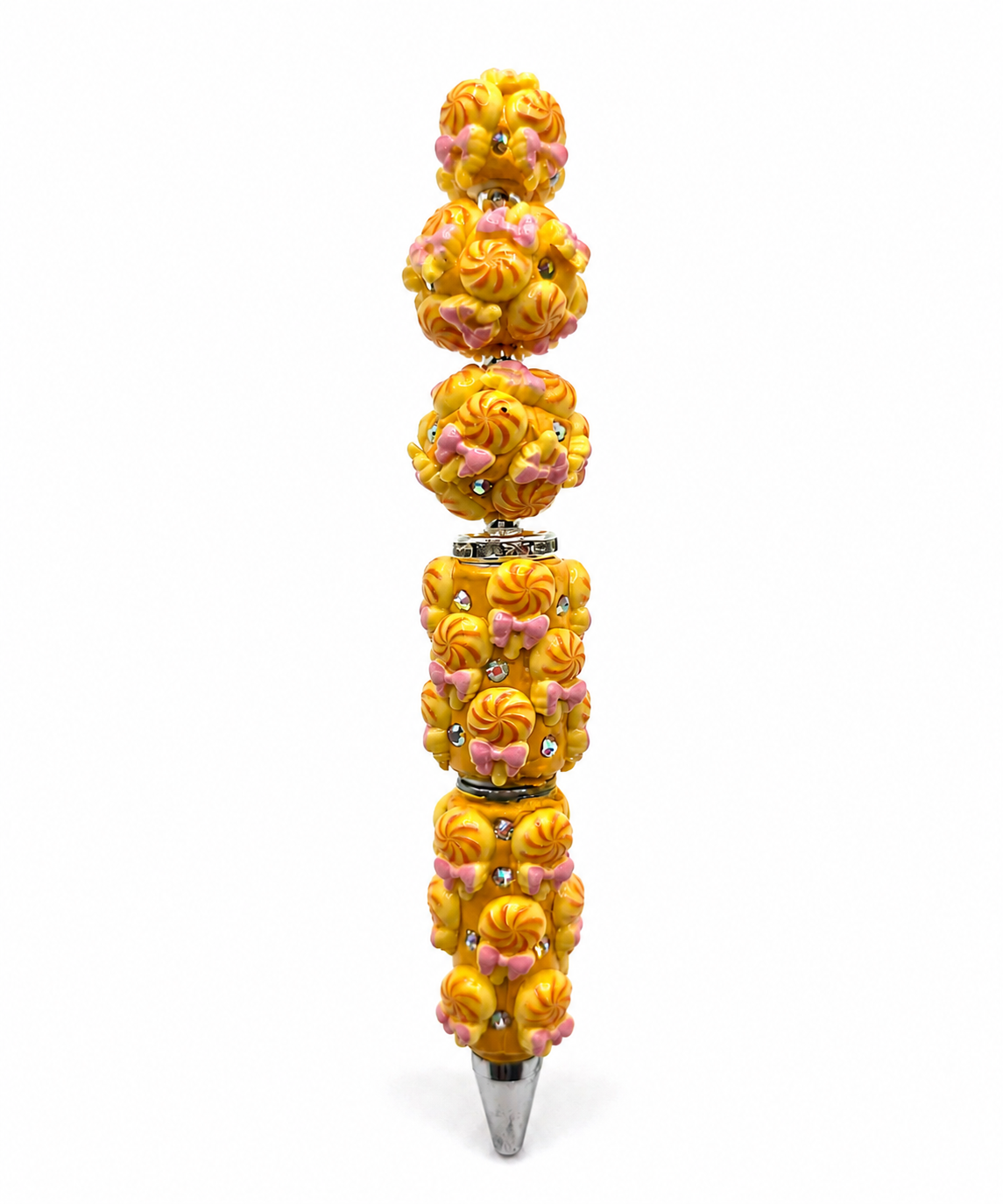 🧡 Candy Pen – Golden Caramel Swirl