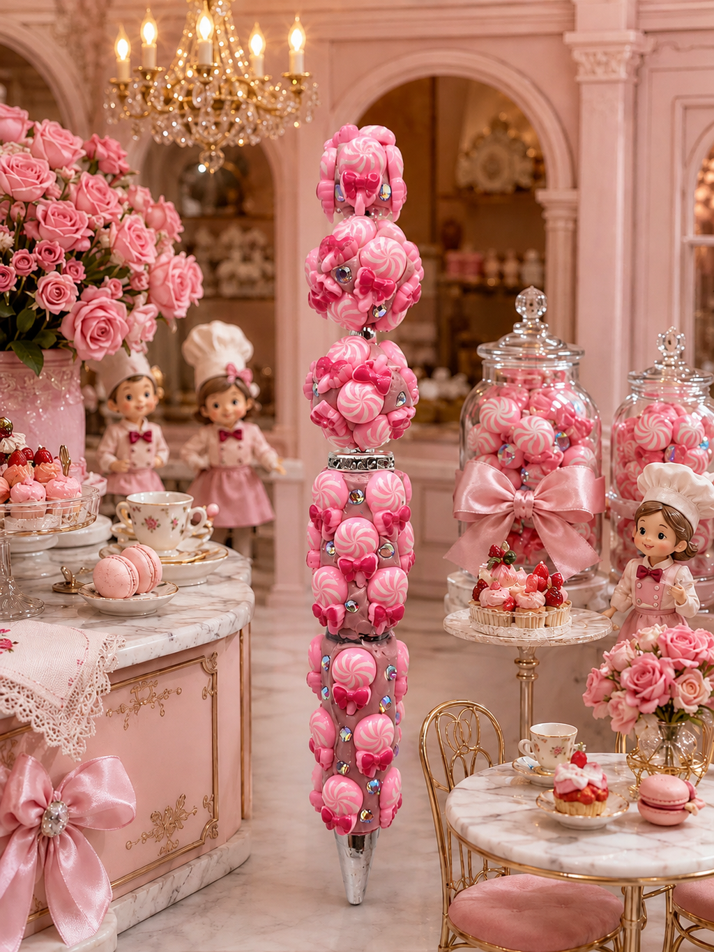 🩷 Candy Pen – Pink Candy Kiss