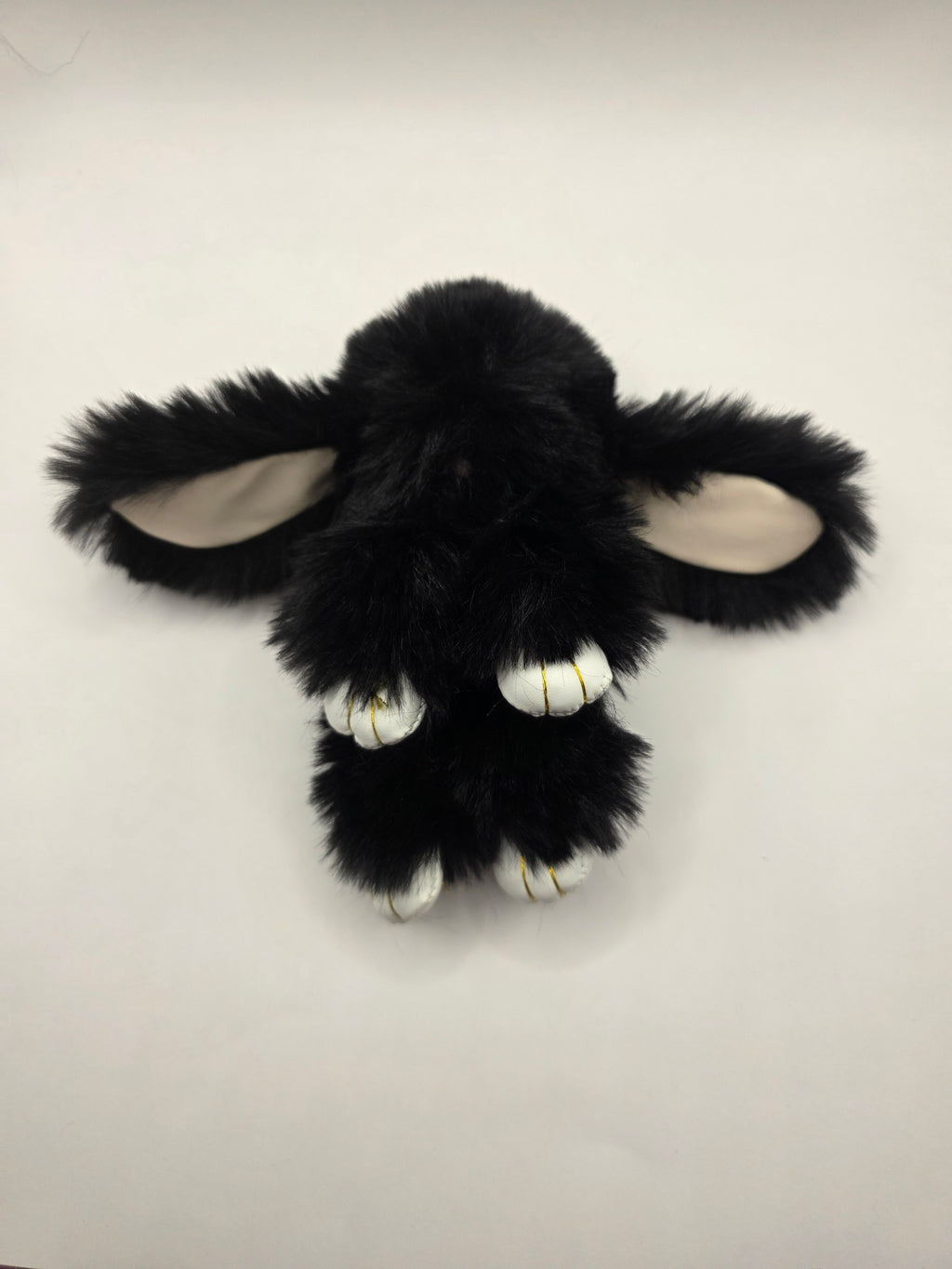Zwarte Bunny Bag Charm – Tassenhanger met Charms