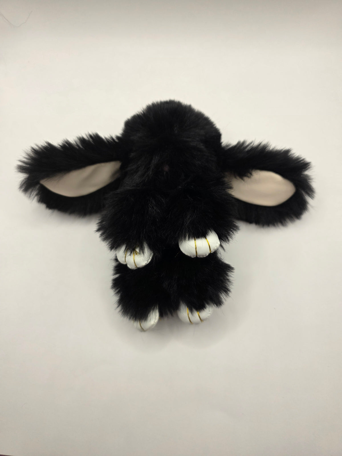 Zwarte Bunny Bag Charm – Tassenhanger met Charms