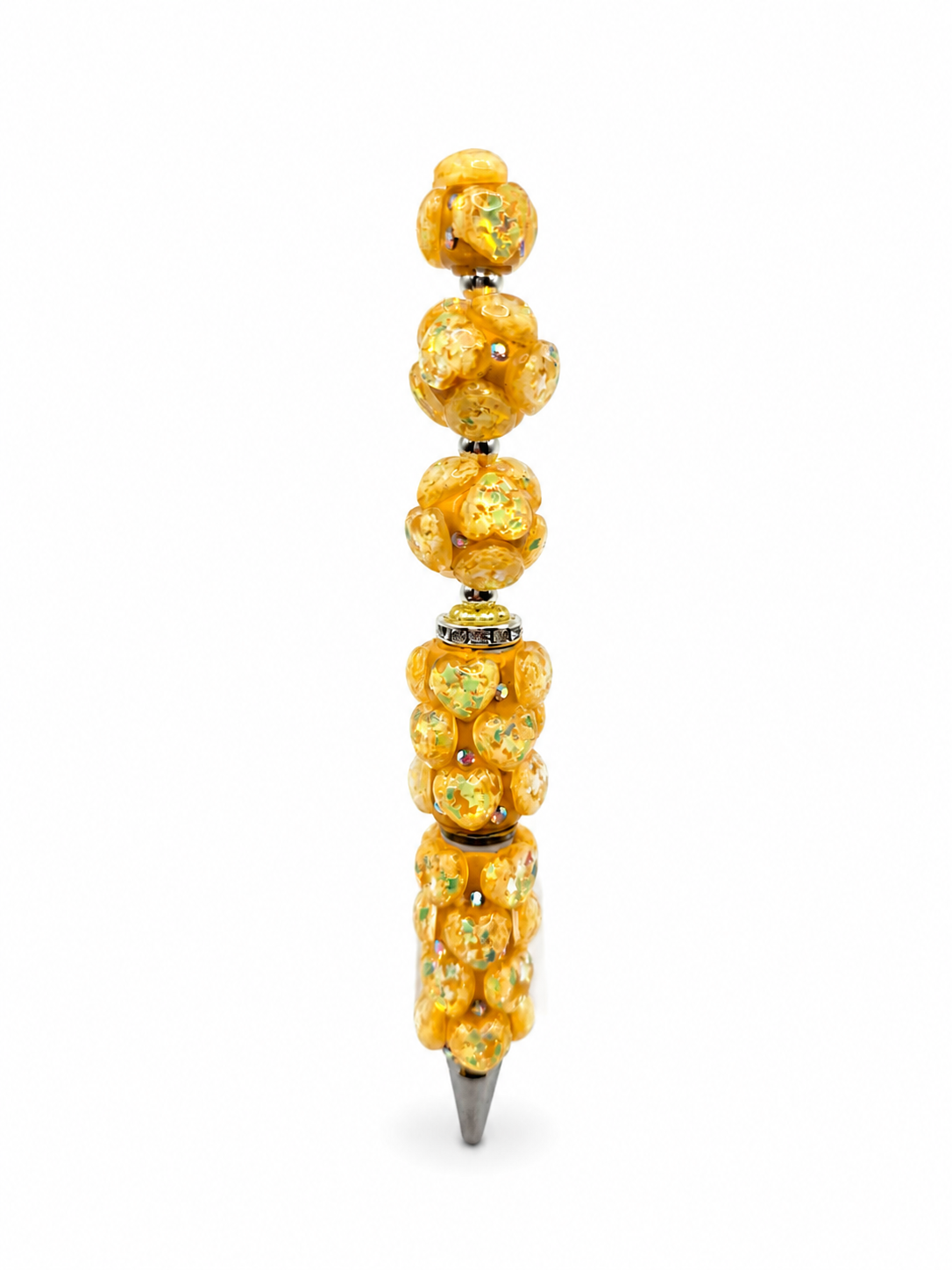 Golden Glow Glitter Pen – Geel/Goud met Sprankelende Details