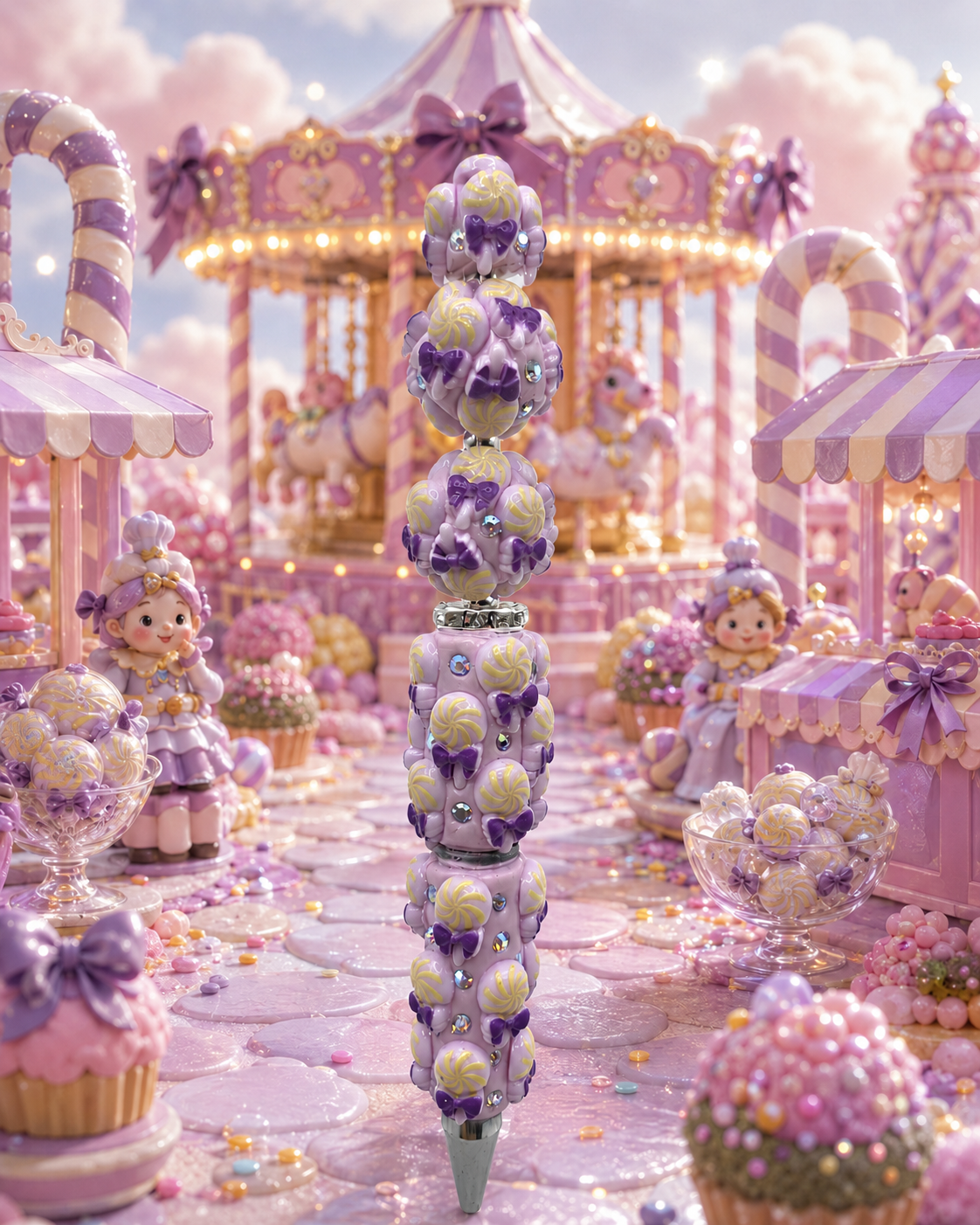 💜 Candy Pen – Lavender Dream